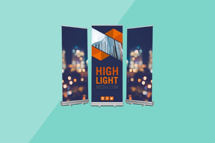 Rollup banner Printing Dubai