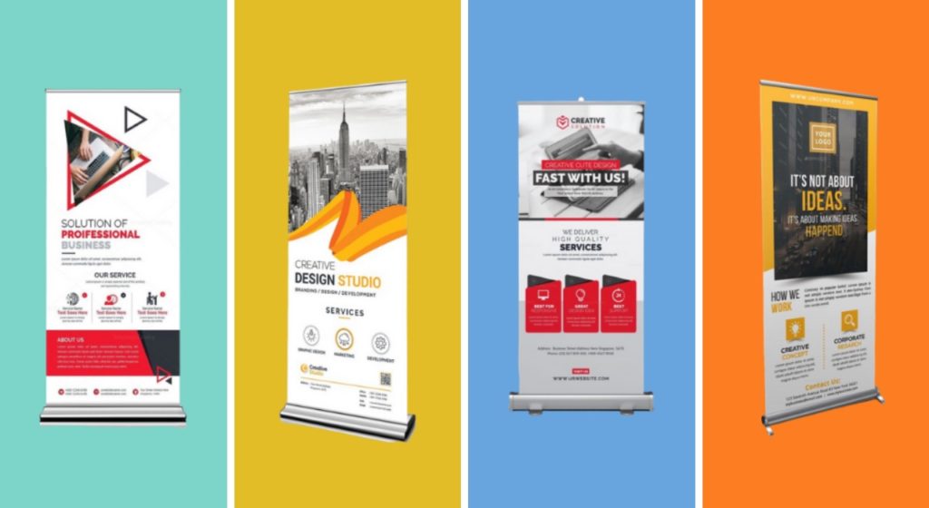 Roll up banners Printing Dubai