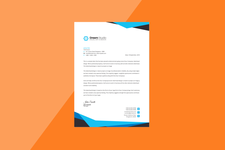 Letterheads Printing Dubai Zahrat Al Madina Printing