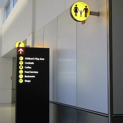 Wayfinding signage maker in DUbai