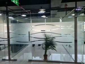 Frosted Glass Stickers For Office in Dubai.