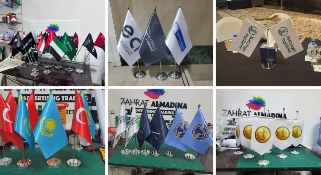 Table Flags Printing in Dubai