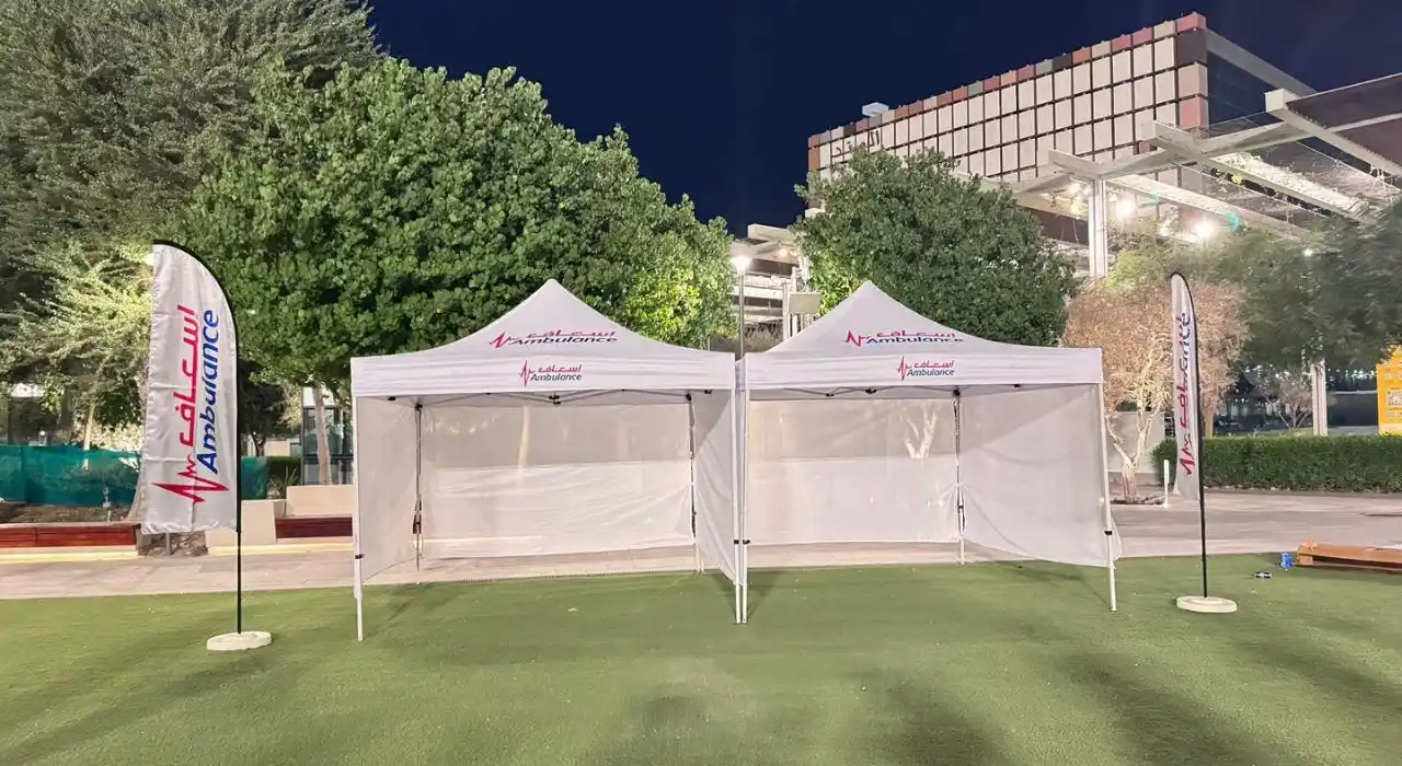 3×3 Gazebo Printing in Dubai