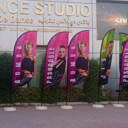 Beach Flags Printing Dubai
