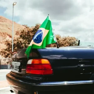 Car flags printing with Country logo