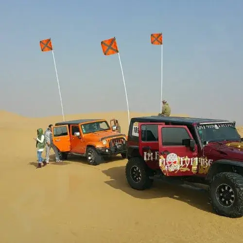 Desert Car Flags Printing in Dubai