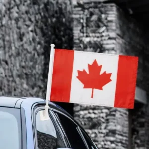 Logo car flag printing