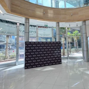 230x300cm Wooden Backdrop Printing in Dubai