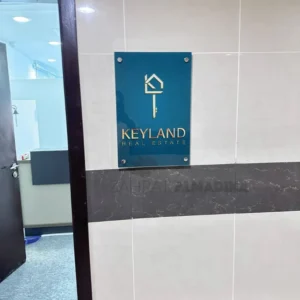 Customized Acrylic name plate Dubai