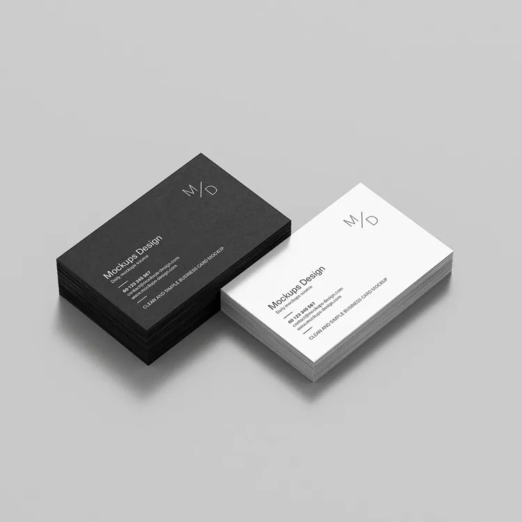 High-quality business card printing for corporate branding