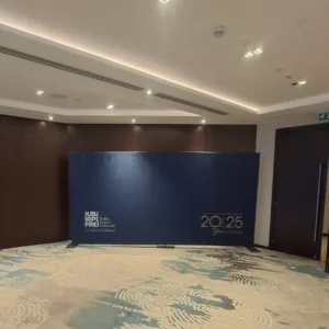 Fabric Indoor Backdrops Printing in Dubai