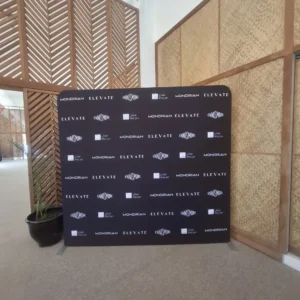 Fabric Indoor Backdrops for corporate event
