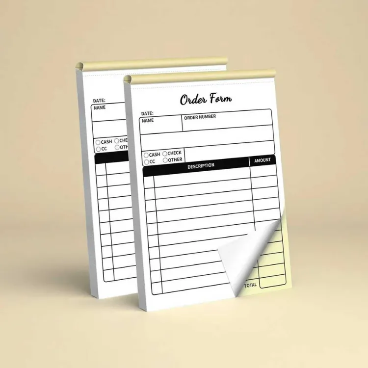 Professional NCR voucher books printing for offices