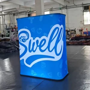 Fabric Pop-up Counter in Dubai