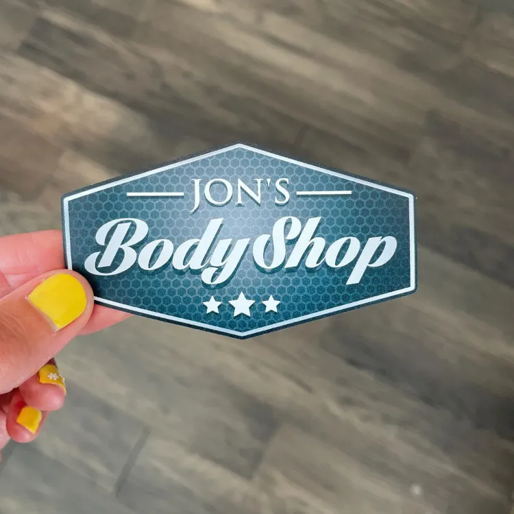 PVC stickers printing in Dubai for businesses and startups