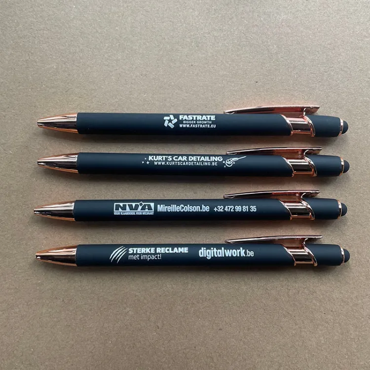 Custom pens printing with company logo