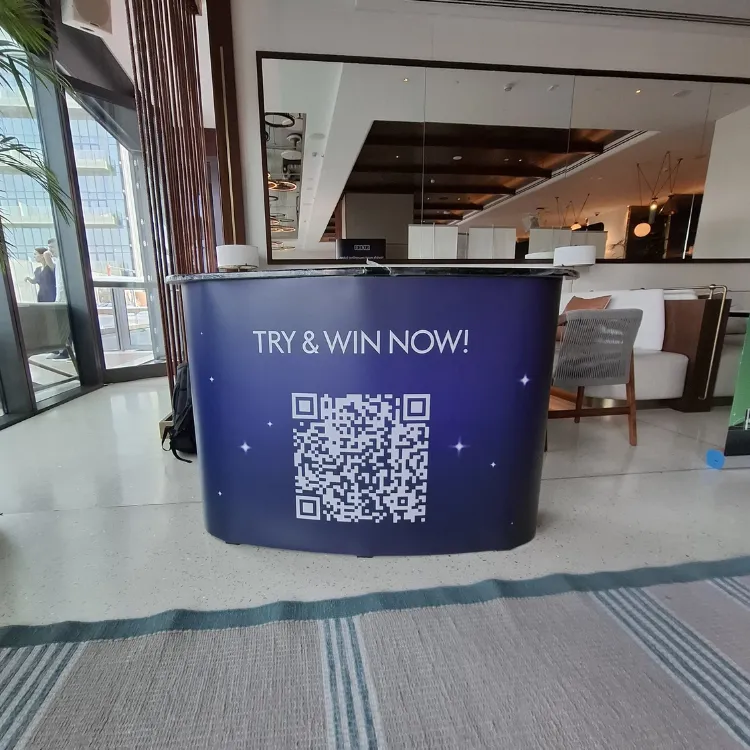 Pop-up Counter Display for Exhibitions and Events in Dubai