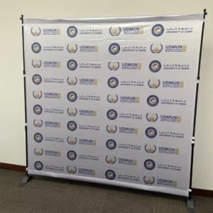 Step and Repeat Fabric Backdrop in Dubai