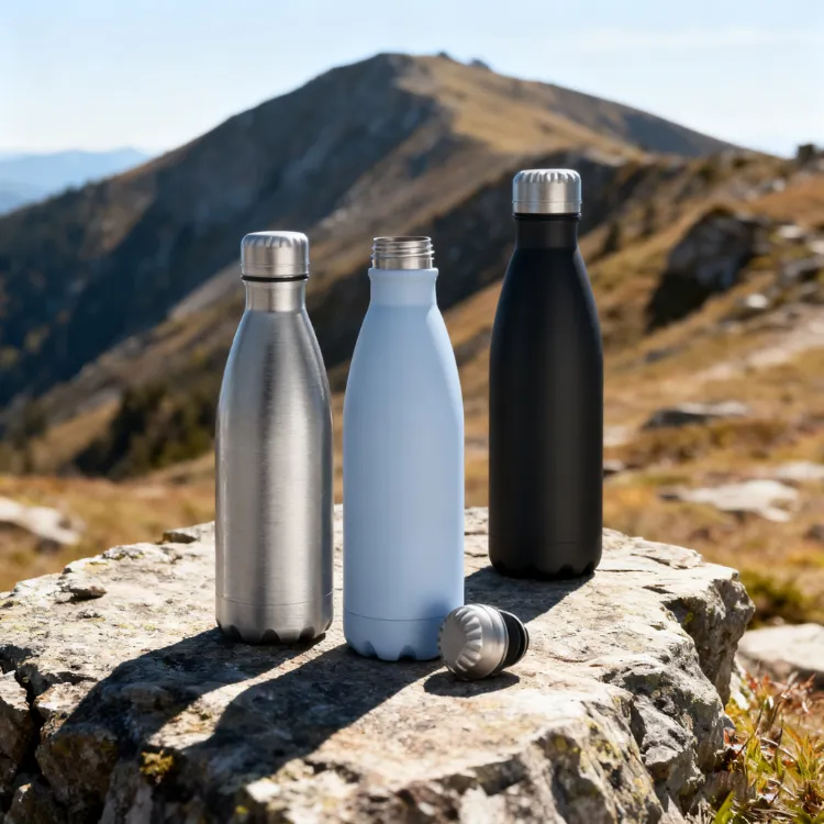 Custom logo water bottle printing for staff and clients