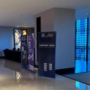 X Banner stand printing in Dubai