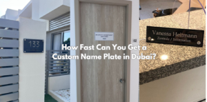 Custom Name Plates Guide