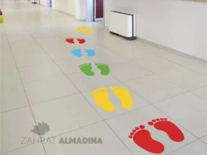 smooth fast floor graphic printing process dubai
