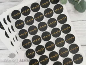 paper sticker printing dubai for labels and packaging