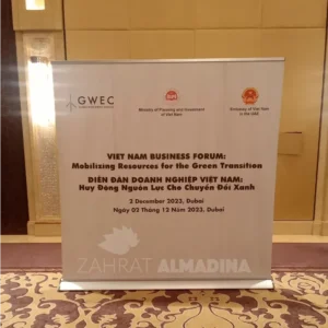 200x200cm roll up banner printing dubai broad base corporate event