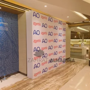 300x300cm Wooden Backdrop Dubai - Marina, JLT, Business Bay, DWTC, EXPO Site