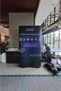 3x1 Grid Pop up Banner & Stand Printing Dubai