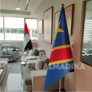 Conference Flags with Stiffener UAE for Corporate Identity