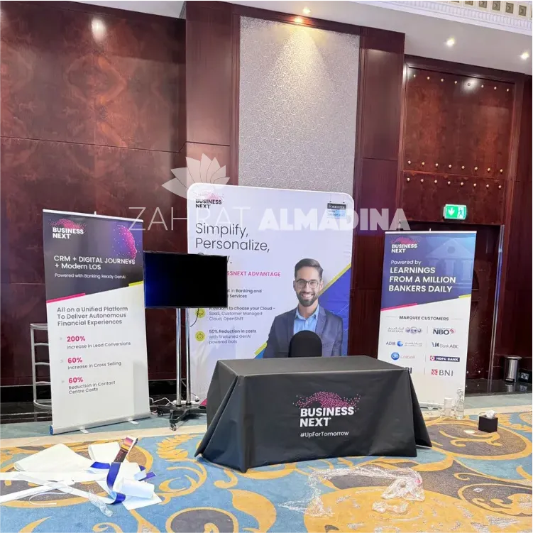 Custom backdrop printing in Dubai - Marina, JLT, Business Bay, JBR, Down Town, Silicon Oasis