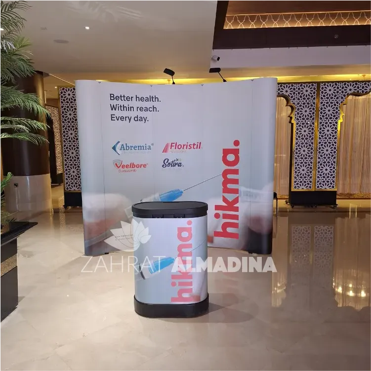 Indoor Pop up Display Stand Dubai - Marina, JLT, Business Bay, JBR, Down Town, Silicon Oasis