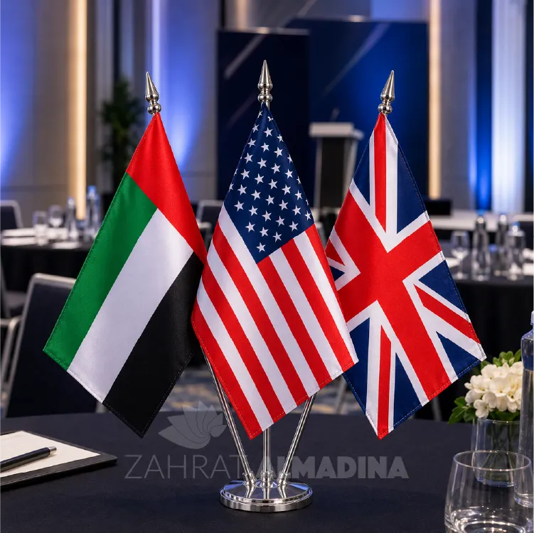 Tripole Flags Printing Dubai and Abu Dhabi, UAE - Marina, JLT, Business Bay, Al Qouz, Al Barsha