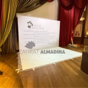 Wooden Backdrop for Indoor Event Dubai - Marina, JLT, Business Bay, DWTC, EXPO Site