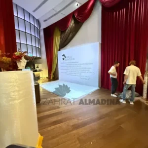 Wooden Stand for Indoor Events Dubai - Marina, JLT, Business Bay, DWTC, EXPO Site