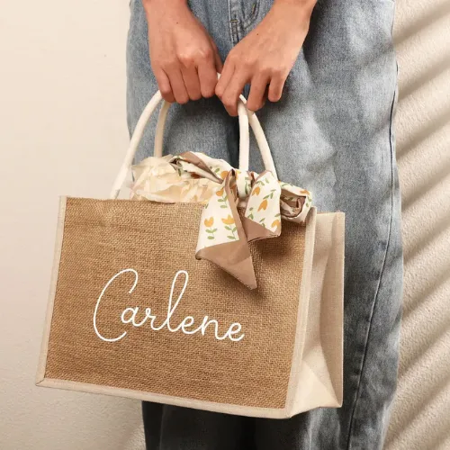 Custom jute bag orinting in dubai, abu dhabi and sharjah