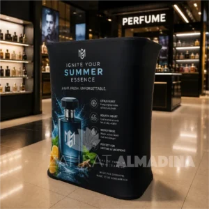 fabric pop up counter supplier dubai since 2019