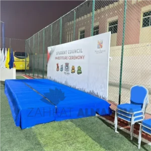 pvc banner printing dubai outdoor fences schools universities malls branding