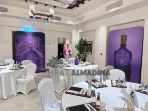 reusable indoor fabric backdrop washable standard custom sizes dubai