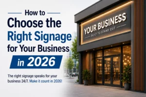Right Signage for Your Business in Dubai in 2026