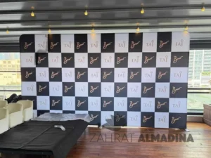 straight fabric Media wall supplier dubai - Marina, JLT, Business Bay, Al Qouz, Al Barsha