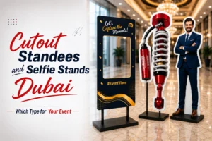 Cutout Standees and Selfie Stands Dubai — Which Type for Your Event