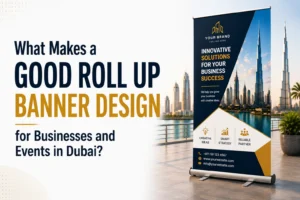 Professional Roll Up Banner Design in Dubai