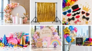 Custom party props printing in Dubai for birthdays, weddings, graduations, and special events.